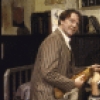 Actors (L-R) Sullivan Brown, Brooks Baldwin & K. C. Kelly in a scene fr. the  production of the play "Writer's Cramp." (New York)