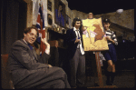 Actors (L-R) Sullivan Brown, K. C. Kelly & Brooks Baldwin in a scene fr. the  production of the play "Writer's Cramp." (New York)