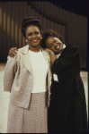 Actors Queen Esther Marrow & Lynette G. DuPre in a scene fr. the Broadway musical "Truly Blessed." (New York)