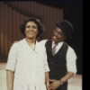 Actors Queen Esther Marrow & Doug Eskew in a scene fr. the Broadway musical "Truly Blessed." (New York)