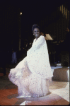 Actress Queen Esther Marrow as Mahalia Jackson in a scene fr. the Broadway musical "Truly Blessed." (New York)