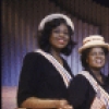 Actors (L-R) Gwen Stewart, Lynette G. DuPre', Doug Eskew & Carl Hall in a scene fr. the Broadway musical "Truly Blessed." (New York)