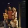 Actors (L-R) Stephanie Cotsirilos, Richard Ryder, Stephen James (kneeling) & Christine Ebersole in a scene fr. the Chelsea Theater Center's production of the musical "Green Pond." (New York)