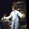 Actor Jack Blackton (C) w. cast members in a scene fr. touring production of the musical "1776." (New York)