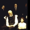 Actor Earle Hyman (2L) w. cast members in a scene from the New York Shakespeare Festival production of the play "Richard II." (New York)
