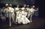 Cast in a scene from the touring production of the musical "Very Good Eddie." (Cleveland)