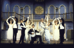 Cast in a scene from the touring production of the musical "Very Good Eddie." (Cleveland)