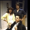 Actors (top-bottom) Graham Beckel, Anne Twomey & John Vickery in a scene fr. the Off-Broadway play "The Vampires." (New York)