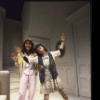 Actresses (L-R) Anne Twomey & Elizabeth Berridge in a scene fr. the Off-Broadway play "The Vampires." (New York)