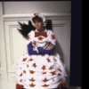 Actress Anne Twomey in a scene fr. the Off-Broadway play "The Vampires." (New York)