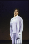 Actor Mandy Patinkin in a scene fr. the New York Shakespeare Festival production of the musical "The Knife." (New York)
