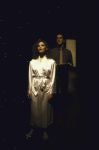 Actors (L-R) Mary Elizabeth Mastrantonio & Mandy Patinkin in a scene fr. the New York Shakespeare Festival production of the musical "The Knife." (New York)