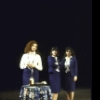 Actresses (L-R) Mary Elizabeth Mastrantonio, Mary Gordon Murray &  Mary Testa in a scene fr. the New York Shakespeare Festival production of the musical "The Knife." (New York)