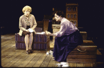Actresses (L-R) Patricia Kilgarriff & Dana Ivey in a scene fr. the Manhattan Theatre Club production of the play "Kindertransport." (New York)