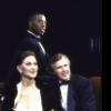 Actors (L-R) Kelly Bishop, Courtney B. Vance and John Cunningham in a publicity shot for the replacement cast of the Lincoln Center Theater production of the play "Six Degrees of Separation." (New York)