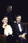 Actors (L-R) Kelly Bishop, Courtney B. Vance and John Cunningham  in a publicity shot for the replacement cast of the Lincoln Center Theater production of the play "Six Degrees of Separation." (New York)