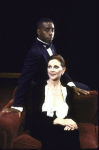 Actors (L-R)  Kelly Bishop and Courtney B Vance in a publicity shot for the replacement cast of the Lincoln Center Theater production of the play "Six Degrees of Separation." (New York)