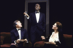 Actors (L-R) John Cunningham, Courtney B. Vance and Kelly Bishop in a publicity shot for the replacement cast of the Lincoln Center Theater production of the play "Six Degrees of Separation." (New York)