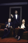Actors (L-R) John Cunningham, Courtney B. Vance and Kelly Bishop in a publicity shot for the replacement cast of the Lincoln Center Theater production of the play "Six Degrees of Separation." (New York)