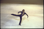Canadian Olympic figure skating champion Toller Cranston in his touring production of "Toller Cranston: The Ice Show." (New York)