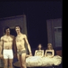 Actors (L-R) James Naughton, Lenny Baker, Joanna Gleason and Ilene Graff in a scene from the Broadway musical "I Love My Wife." (New York)