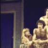 Actors (clockwise) James Naughton, Joanna Gleason, Lenny Baker and Ilene Graff in a scene from the Broadway musical "I Love My Wife." (New York)