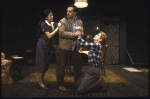Actors (L-R) Saundra Santiago, Tony Lo Bianco & James Hayden in a scene fr. the Broadway production of the play "A View From The Bridge." (New York)