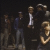 Actors (fr., L-R) Rose Gregorio, Tony Lo Bianco & Saundra Santiago w. cast members in a scene fr. the Broadway production of the play "A View From The Bridge." (New York)