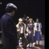 Actors (L-R) Alan Feinstein, Tony Lo Bianco, Rose Gregorio & Saundra Santiago w. cast members in a scene fr. the Broadway production of the play "A View From The Bridge." (New York)