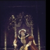 Actor Nicol Williamson as King Henry VIII in a scene fr. the Broadway musical "Rex." (New York)