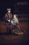 Actors Michael John & Penny Fuller in a scene fr. the Broadway musical "Rex." (New York)