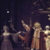 Cast in a scene fr. the Broadway musical "Rex." (New York)