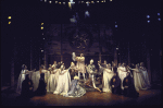 Actor Nicol Williamson (C) w. cast members in a scene fr. the Broadway musical "Rex." (New York)