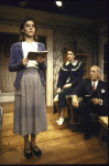 Actors (L-R) Gordana Rashovich, Melissa Gilbert and Paul Sparer in a scene from the Off-Broadway play "A Shayna Maidel." (New York)