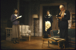 Actors (L-R) Gordana Rashovich, Melissa Gilbert and Paul Sparer in a scene from the Off-Broadway play "A Shayna Maidel." (New York)