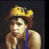 Playwright Ntozake Shange in publicity shot for the New York Shakespeare Festival production of her play "spell #7." (New York)