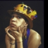 Playwright Ntozake Shange in publicity shot for the New York Shakespeare Festival production of her play "spell #7." (New York)