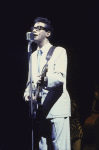 Actor Paul Hipp as Buddy Holly in a scene fr. the Broadway  musical "Buddy." (New York)