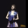 Actress Jo Lynn Burks in a scene fr. the Broadway musical "Buddy." (New York)