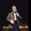 Actor David Mucci in a scene fr. the Broadway musical "Buddy." (New York)