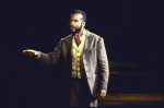 Actor David Alan Grier in a scene from the New York Shakespeare Festival production of the play "The Merry Wives of Windsor" at the Delacorte Theatre in Central Park (New York)