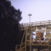 Cast in a scene from the New York Shakespeare Festival production of the play "The Merry Wives of Windsor" at the Delacorte Theatre in Central Park (New York)
