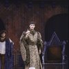 Actor Kevin Kline (C) w. cast member in a scene fr. the New York Shakespeare Festival production of the play "Henry V" at the Delacorte Theatre in Central Park. (New York)