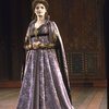 Actress Mary Elizabeth Mastrantonio in a publicity shot for the New York Shakespeare Festival production of the play "Henry V" at the Delacorte Theatre in Central Park. (New York)