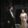 Actors (L-R) Mark Moses, Roma Downey, Christine Dunford and John Horton in a scene from the New York Shakespeare Festival production of the play "Love's Labour's Lost." (New York)