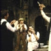 Actors (L-R) Mark Hymen, Brian Dykstra, Spike McClure, Mark Moses and William Converse-Roberts in a scene from the New York Shakespeare Festival production of the play "Love's Labour's Lost." (New York)