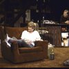Actors Judith Ivey & William Hurt in a scene fr. the Broadway  play "Hurlyburly." (New York)