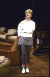 Actress Judith Ivey in a scene fr. the Broadway play "Hurlyburly." (New York)