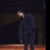 Actor Denzel Washington in a scene from the New York Shakespeare Festival production of the play "Richard III" at the Delacorte Theatre in Central Park (New York)