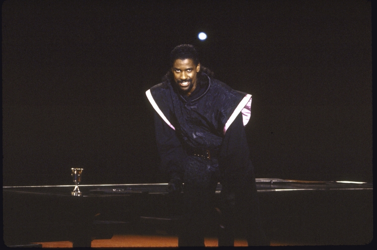 Denzel Washington in a production of Richard III